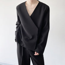 Load image into Gallery viewer, Deep V-neck Casual Blazer