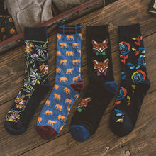 Load image into Gallery viewer, Retro Suit Socks 4 pairs