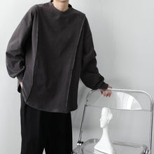 Load image into Gallery viewer, Suede O-neck T-shirt