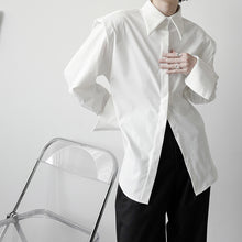 Load image into Gallery viewer, Oversized Drop-shoulder Long-sleeved Shirt