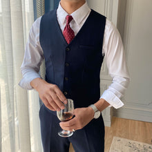 Load image into Gallery viewer, Business Slim Suit Vest