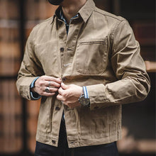 Load image into Gallery viewer, Retro Casual Canvas Jacket