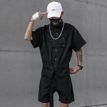 Load image into Gallery viewer, Loose-fit Straight-leg Jumpsuit