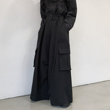 Load image into Gallery viewer, Three-dimensional Pocket Wide-leg Trouser