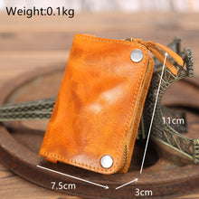 Load image into Gallery viewer, Vintage Handmade Key Coin Wallet