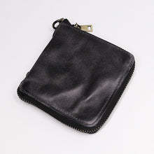Load image into Gallery viewer, Retro Leather Zipper Wallet