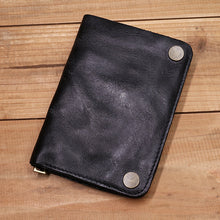Load image into Gallery viewer, Retro Handmade Leather Wallet