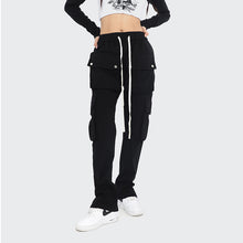 Load image into Gallery viewer, Button Breasted Multi Pocket Cargo Pants
