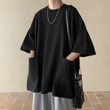 Load image into Gallery viewer, Vintage Slit Pocket Short-sleeved T-shirt