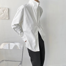 Load image into Gallery viewer, Simple Stand-up Collar Shirt
