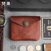 Load image into Gallery viewer, Handmade Retro Coin Purse Small Wallet