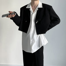 Load image into Gallery viewer, Single-breasted Ultra-cropped Blazer