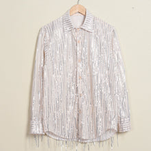 Load image into Gallery viewer, Sequin Tassels Party Stage Performance Shirts and Pants

