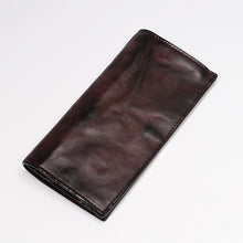 Load image into Gallery viewer, Retro Thin Leather Wallet