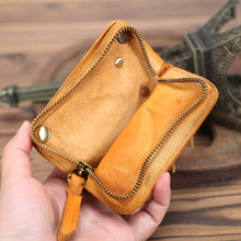 Load image into Gallery viewer, Vintage Handmade Key Coin Wallet