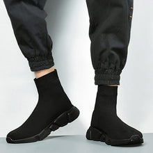 Load image into Gallery viewer, Men Knit Upper Breathable Sport Shoes