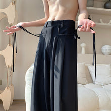 Load image into Gallery viewer, Drape Tether Wide Leg Pants