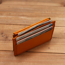 Load image into Gallery viewer, Ultra-thin Mini Leather Coin Purse Card Holder