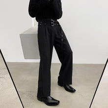 Load image into Gallery viewer, Retro High Waist Loose Trousers