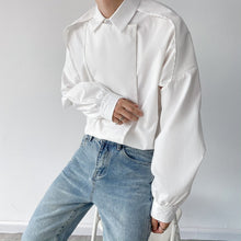 Load image into Gallery viewer, Semi-removable Bat Sleeve Shirt

