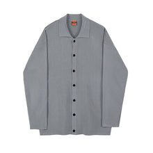 Load image into Gallery viewer, Lapel Polo Knit Cardigan