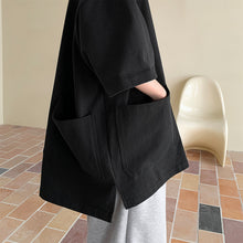 Load image into Gallery viewer, Vintage Slit Pocket Short-sleeved T-shirt