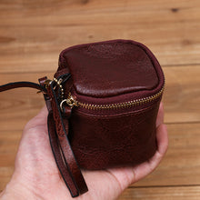 Load image into Gallery viewer, Retro Leather Square Coin Purse