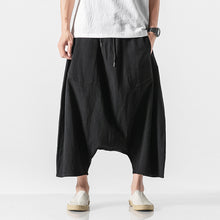 Load image into Gallery viewer, Summer Loose Low-crotch Baggy Cropped Pants