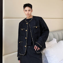 Load image into Gallery viewer, Woven Short Crew Neck Jacket