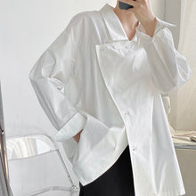 Load image into Gallery viewer, Vintage Loose Asymmetric Shirt