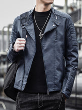 Load image into Gallery viewer, Zip Motorcycle Jacket