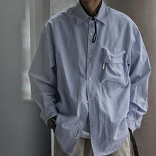 Load image into Gallery viewer, Japanese Retro Striped Shirt