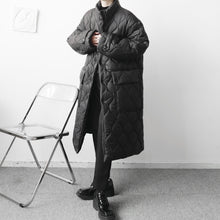 Load image into Gallery viewer, Large Pocket Loose Stand Collar Coat