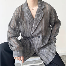 Load image into Gallery viewer, Summer Thin Wrinkled Lapel Shirt