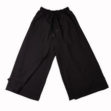 Load image into Gallery viewer, Casual Wide Leg Culottes Hakama Pants