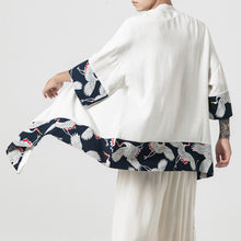 Load image into Gallery viewer, Flying Crane Printed Cardigan