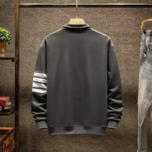 Load image into Gallery viewer, Four Bar Stripes Contrast Lapel Cardigan