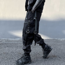 Load image into Gallery viewer, Techwear Big Pocket Elastic Waist Cargo Pants