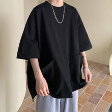 Load image into Gallery viewer, Vintage Slit Pocket Short-sleeved T-shirt