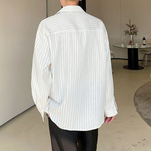 Load image into Gallery viewer, Slanted Placket One Button Shirt Blazer