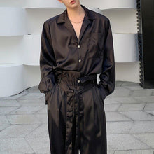 Load image into Gallery viewer, Silky Satin Shirt Trousers
