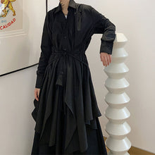 Load image into Gallery viewer, Tie Irregular Shirt