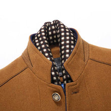 Load image into Gallery viewer, Stand Collar Slim Coat