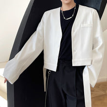 Load image into Gallery viewer, Short Single-breasted Blazer