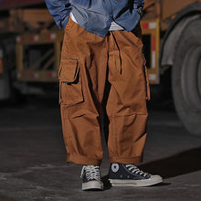 Load image into Gallery viewer, Loose Drawstring Wide-leg Pants
