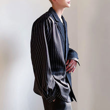 Load image into Gallery viewer, Slanted Placket One Button Shirt Blazer