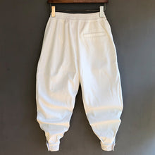 Load image into Gallery viewer, Hook and Loop Fastener Cropped Harem Pants