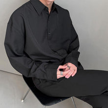 Load image into Gallery viewer, Classic Square Neck Business Long Sleeve Shirt