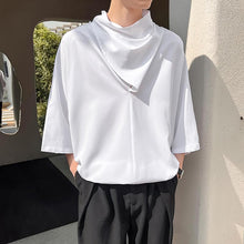 Load image into Gallery viewer, Stack Neck Short Sleeve T-Shirt