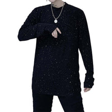 Load image into Gallery viewer, Dark Glitter Sequin Long Sleeve T-Shirt